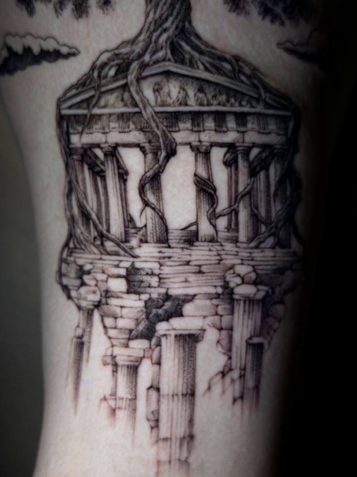Tattoo: black & grey realism