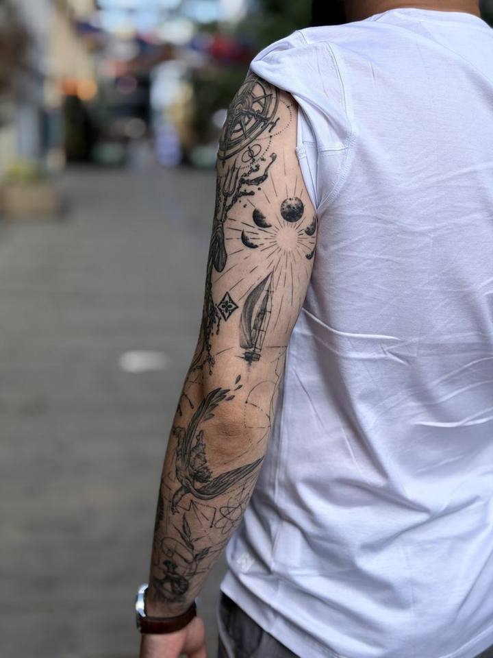 Tattoo: linework