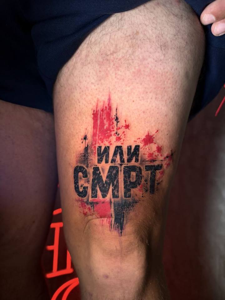 Tattoo: ornament & lettering
