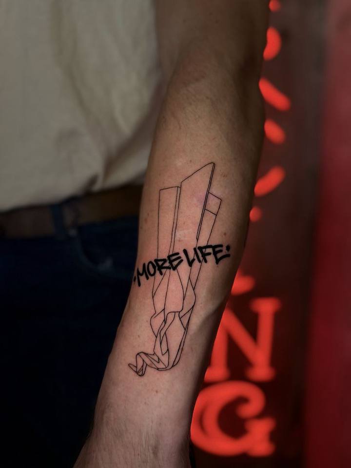 Tattoo: ornament & lettering